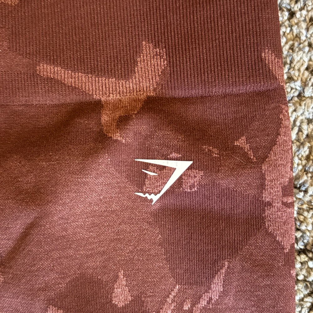 Adapt Camo Maroon Leggings - Picture 2 of 4